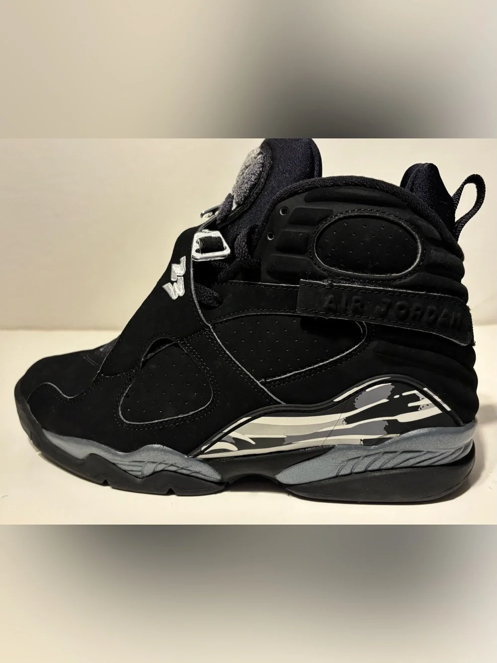 Vintage 2007 NIKE AIR JORDAN 8 VIII CHROME Sz 10 Supreme Sb I IV V VI XI X